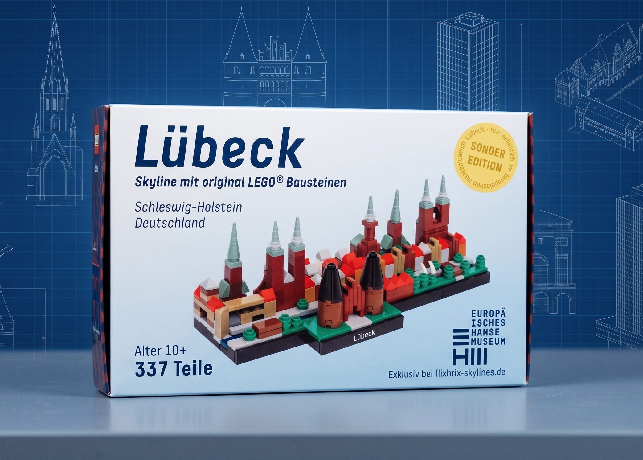 Lübeck Skyline